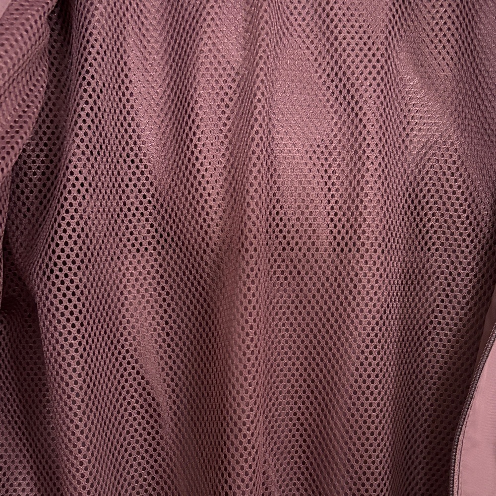 Burgundy Hooded Rain Jacket - Picture 3 of 3